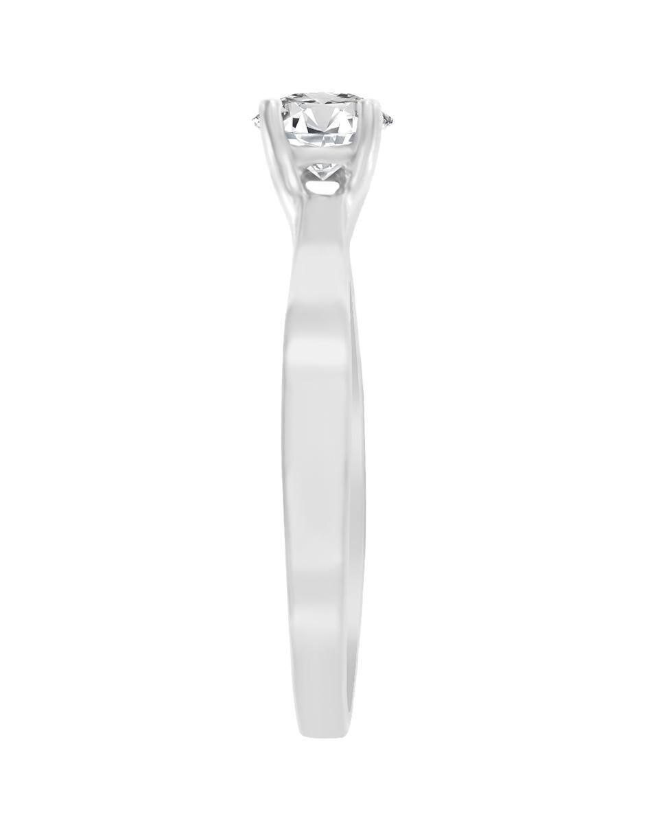 Solitario de oro 14 k Carla diamante 4