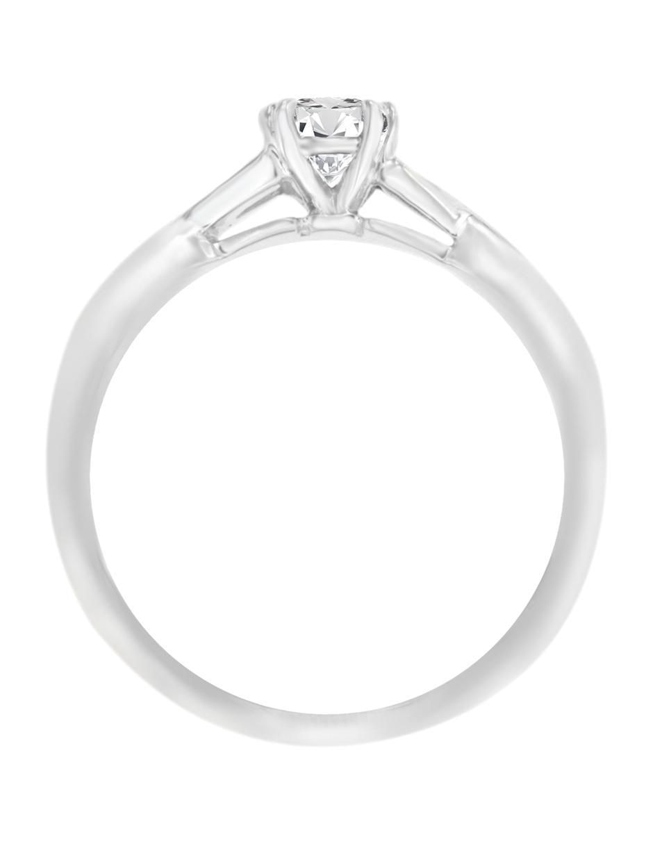 Solitario de oro 14 k Marcela diamante 2