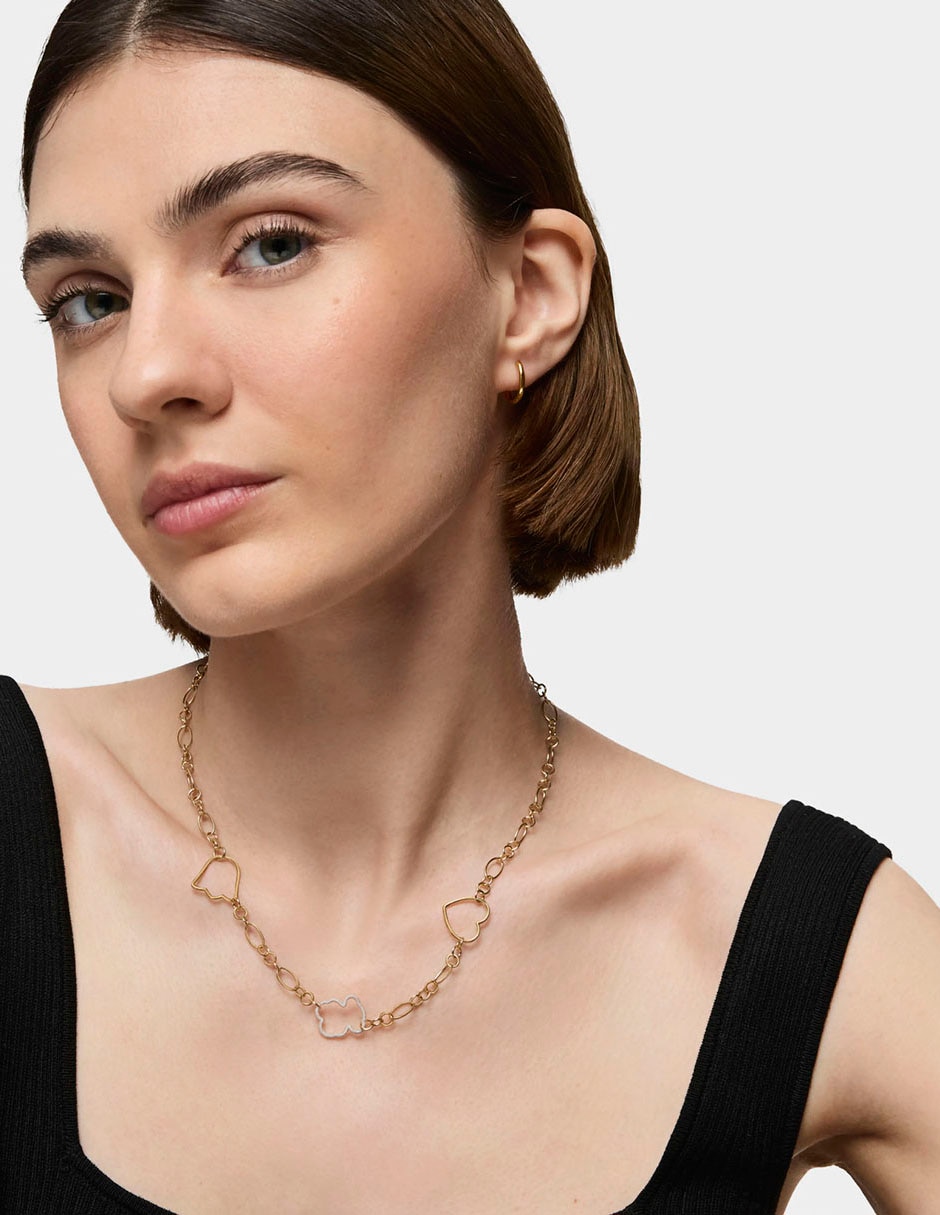 Gargantilla New Silueta de plata P 925 4