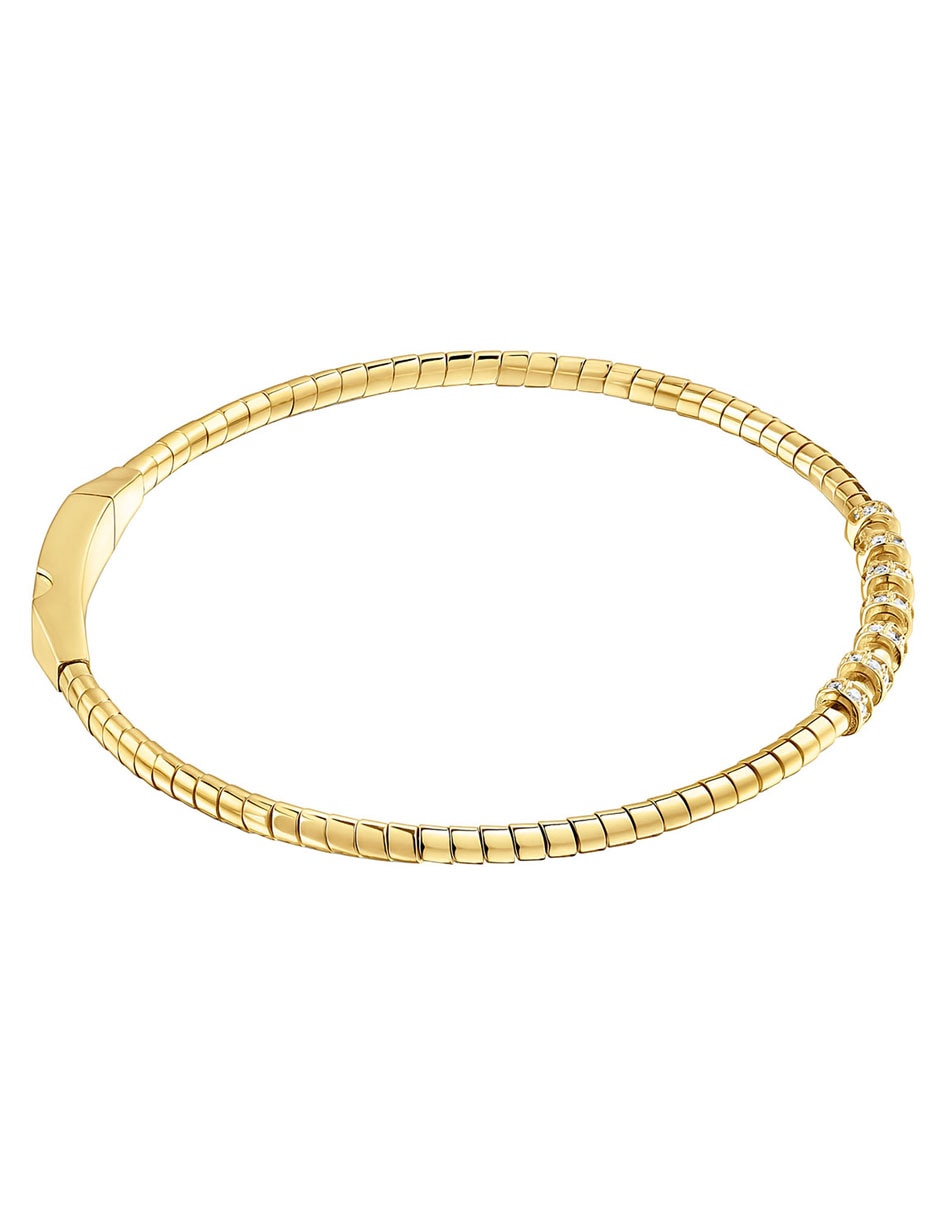 Esclava de oro amarillo con diamante 18 k Tous Oro Flex 2