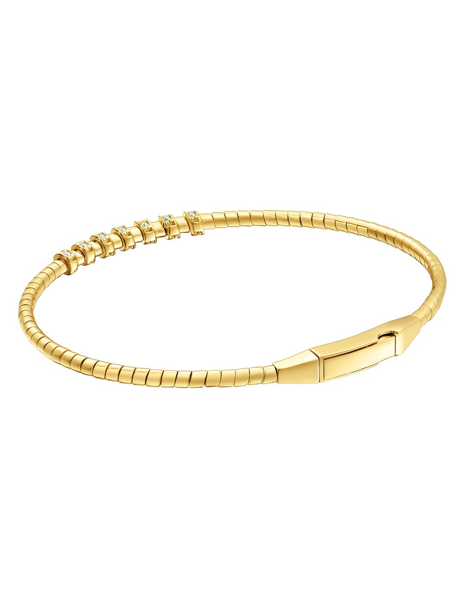 Esclava de oro amarillo con diamante 18 k Tous Oro Flex 3