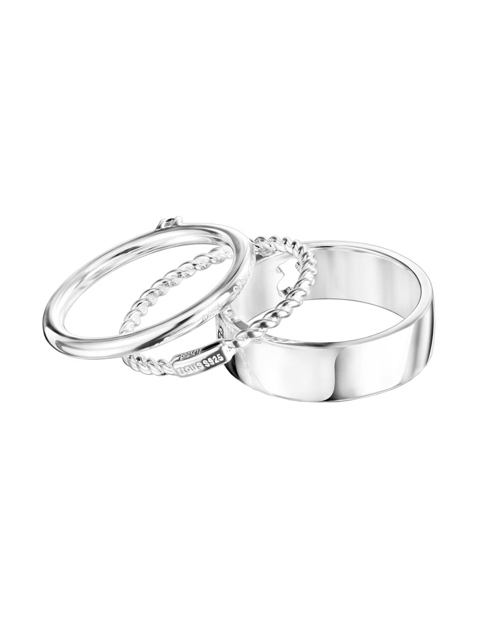 Set anillo Ring Mix P 925 de plata espinela brillante 3