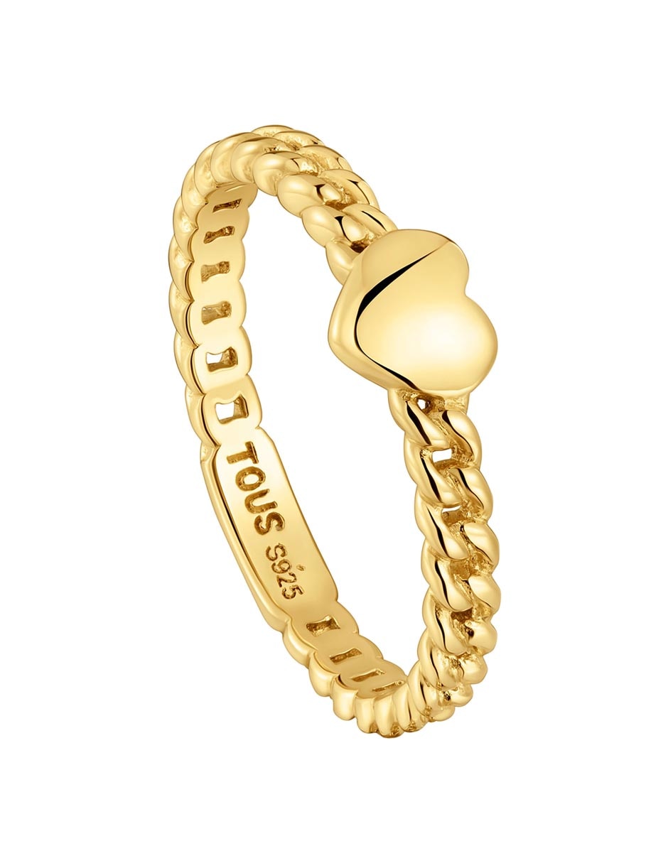 Anillo de corazón Bold Motif P 925 de plata brillante 2