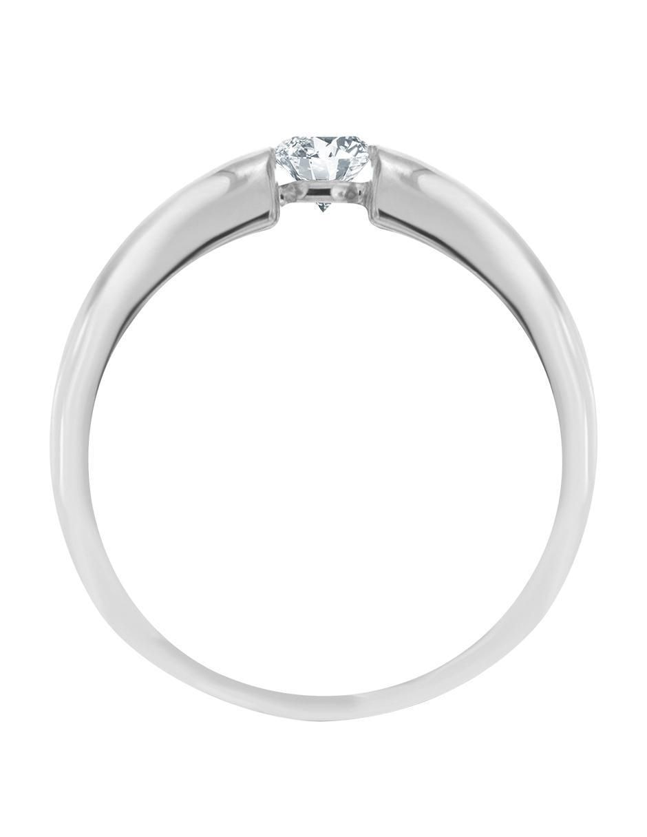 Solitario de oro 14 k Ale diamante 2