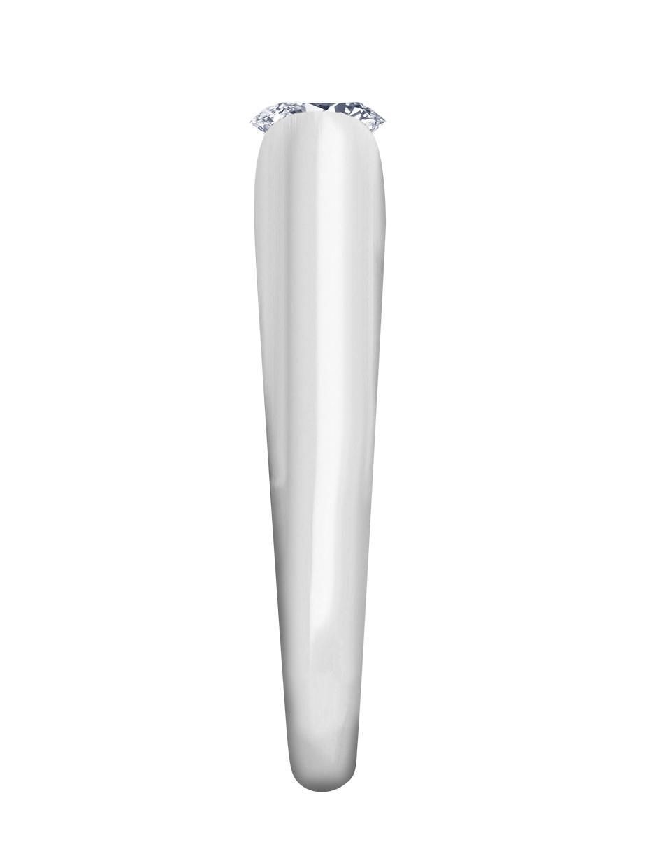 Solitario de oro 14 k Ale diamante 4