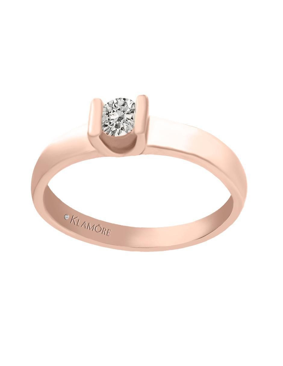 Solitario de oro 14 k Purezza diamante Solitario de oro 14 k Purezza diamante