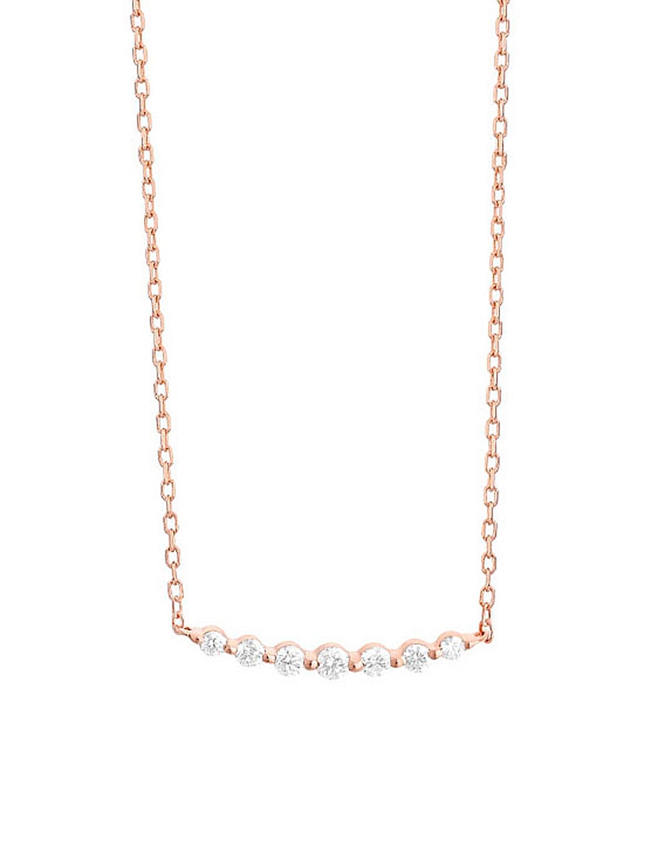 Colgante smart de oro rosa 14 K