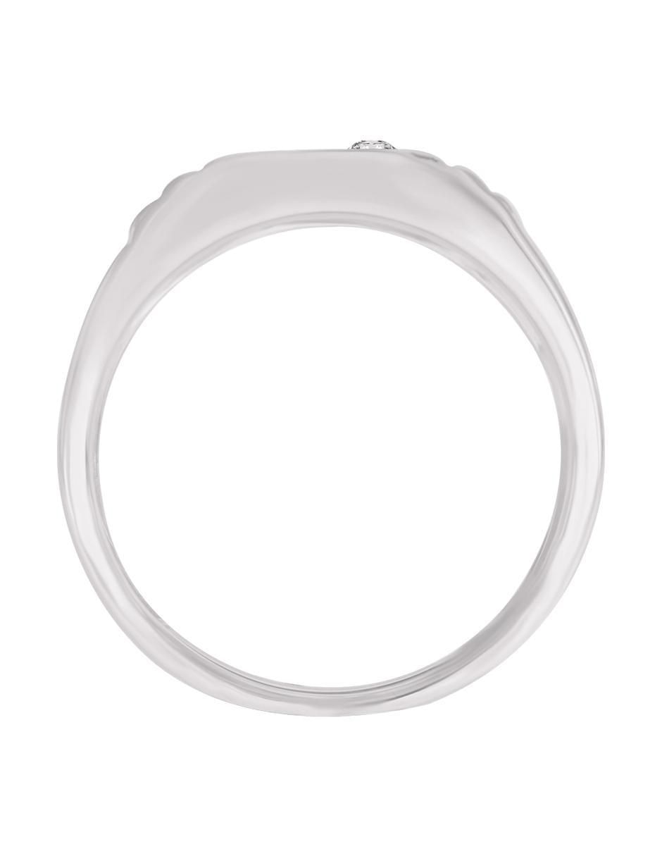 Anillo Johan 14 k de oro diamante brillante 2