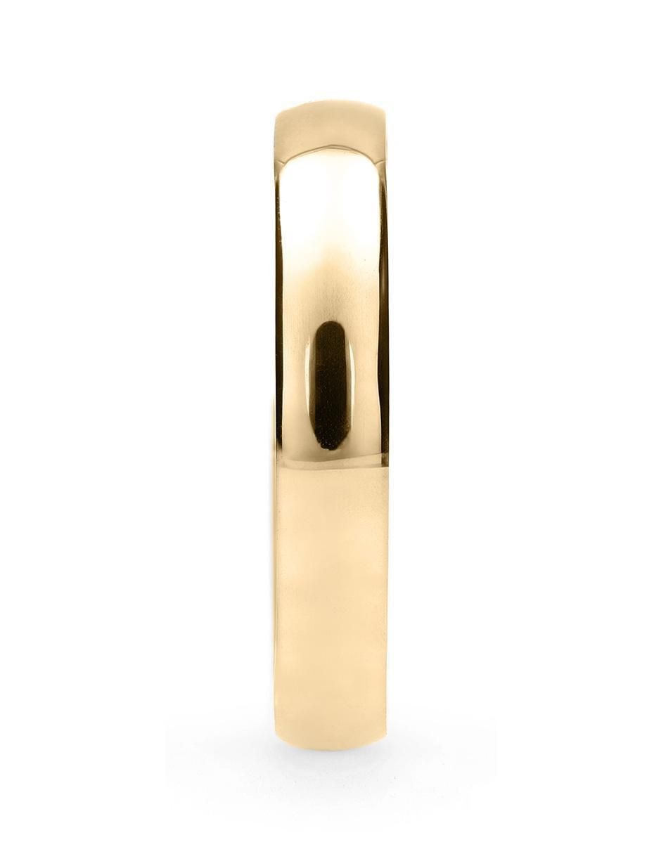Argolla de oro 14 k Mano Forjada