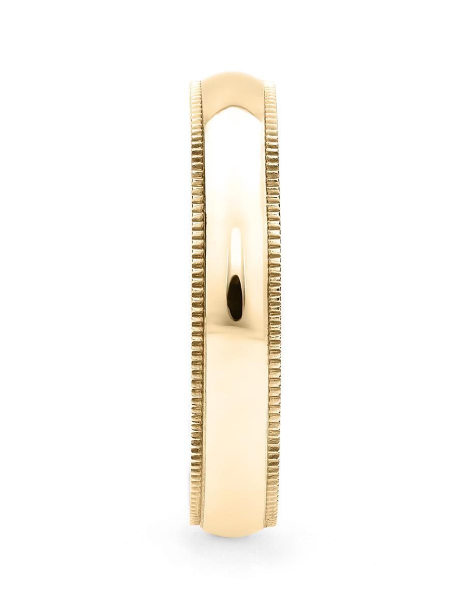 Argolla de oro 14 k Mano Forjada