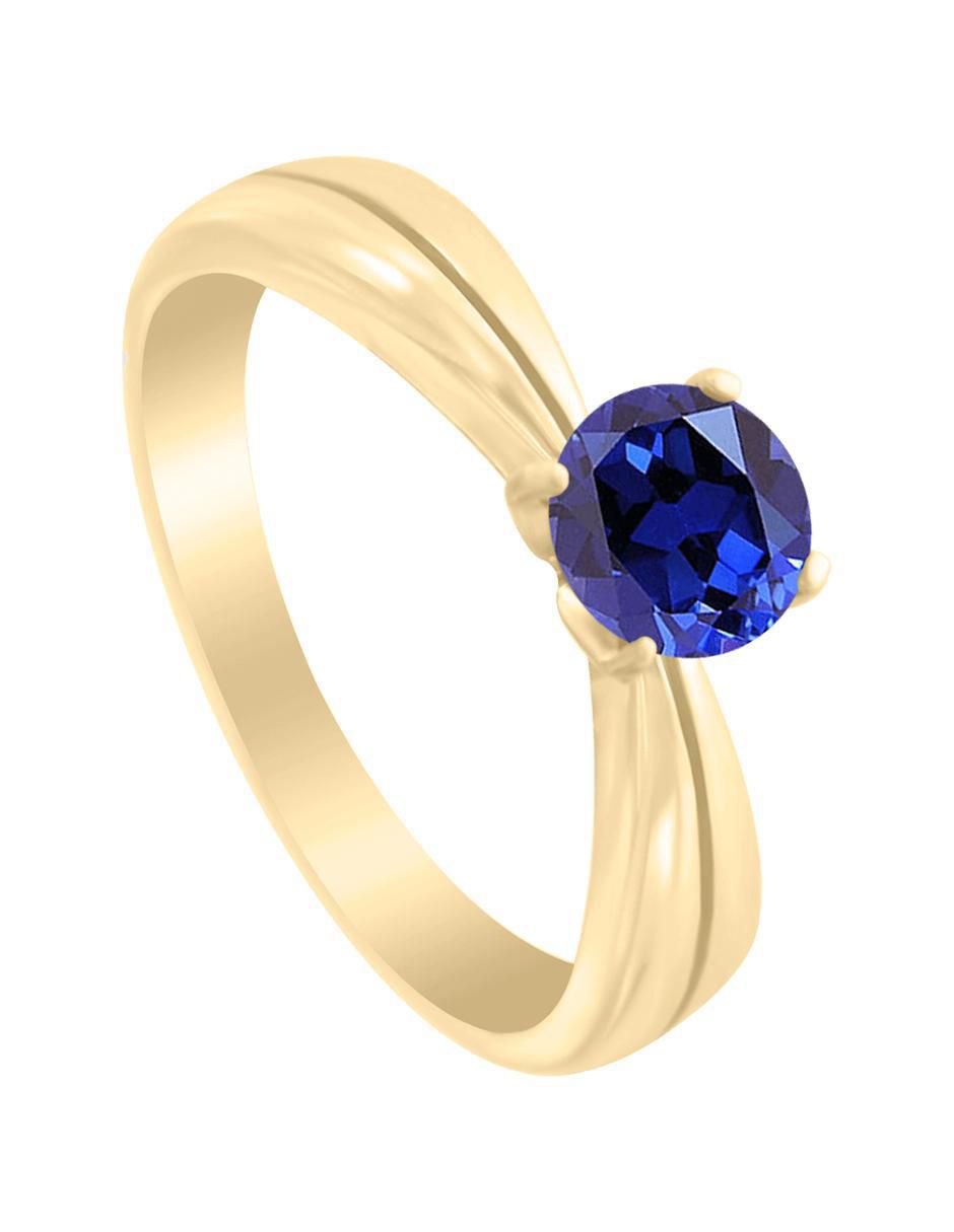 Anillo "de (si aplica)" redondo fascinare nix sin temática sin kilataje "de" oro zafiro