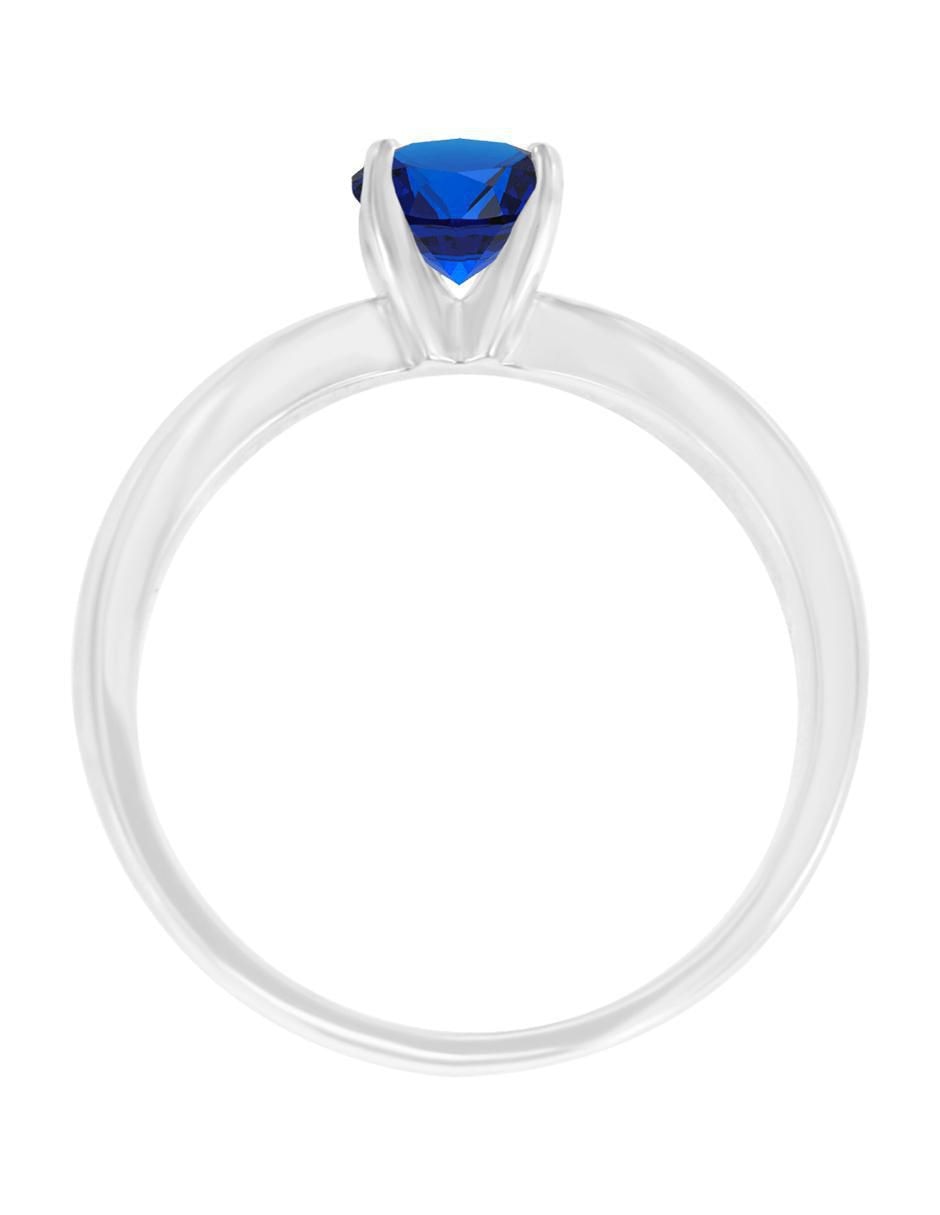 Anillo Nix de oro zafiro brillante 2