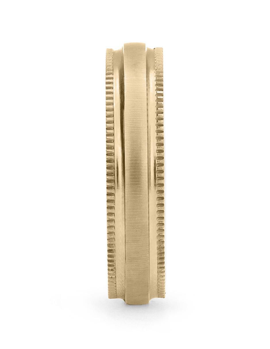 Argolla de oro 14 k Mano Forjada