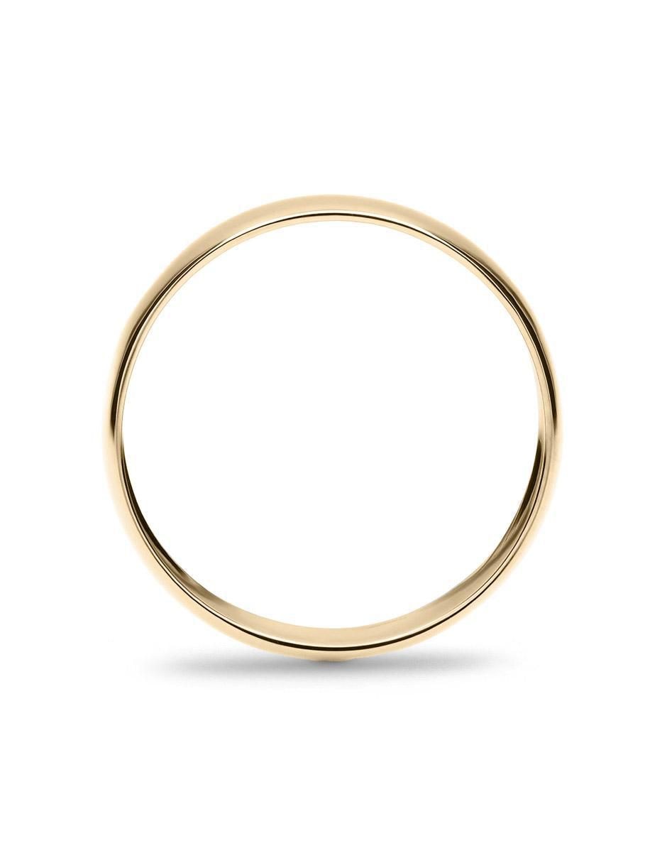 Argolla de oro 14 k Mano Forjada