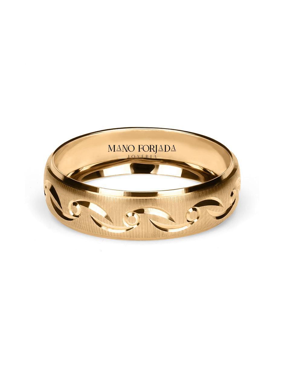 Argolla de oro 14 k