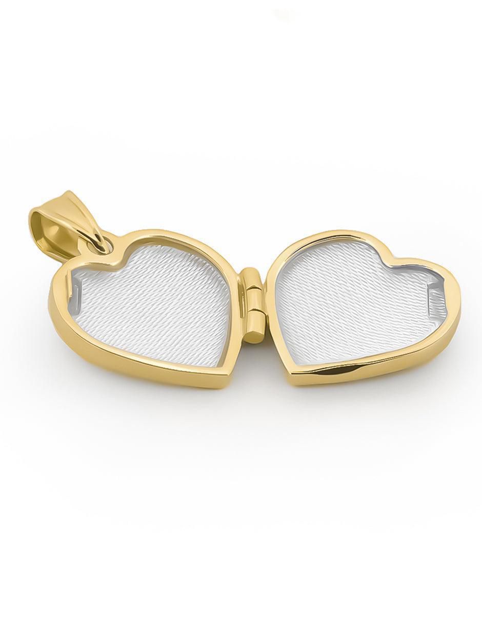 Dije de corazón de oro 10 K 2