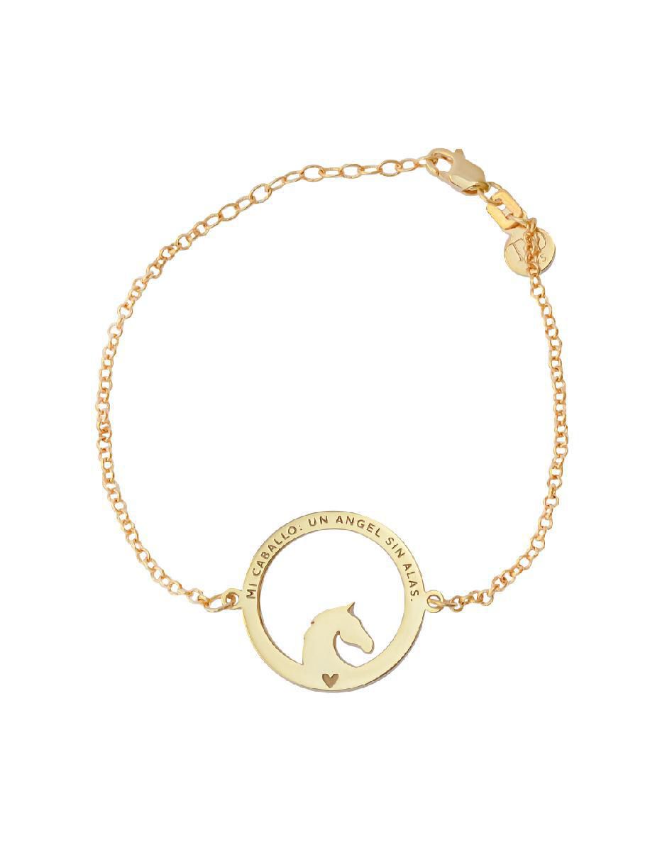 Pulsera de plata p 925 Elegancia Equina