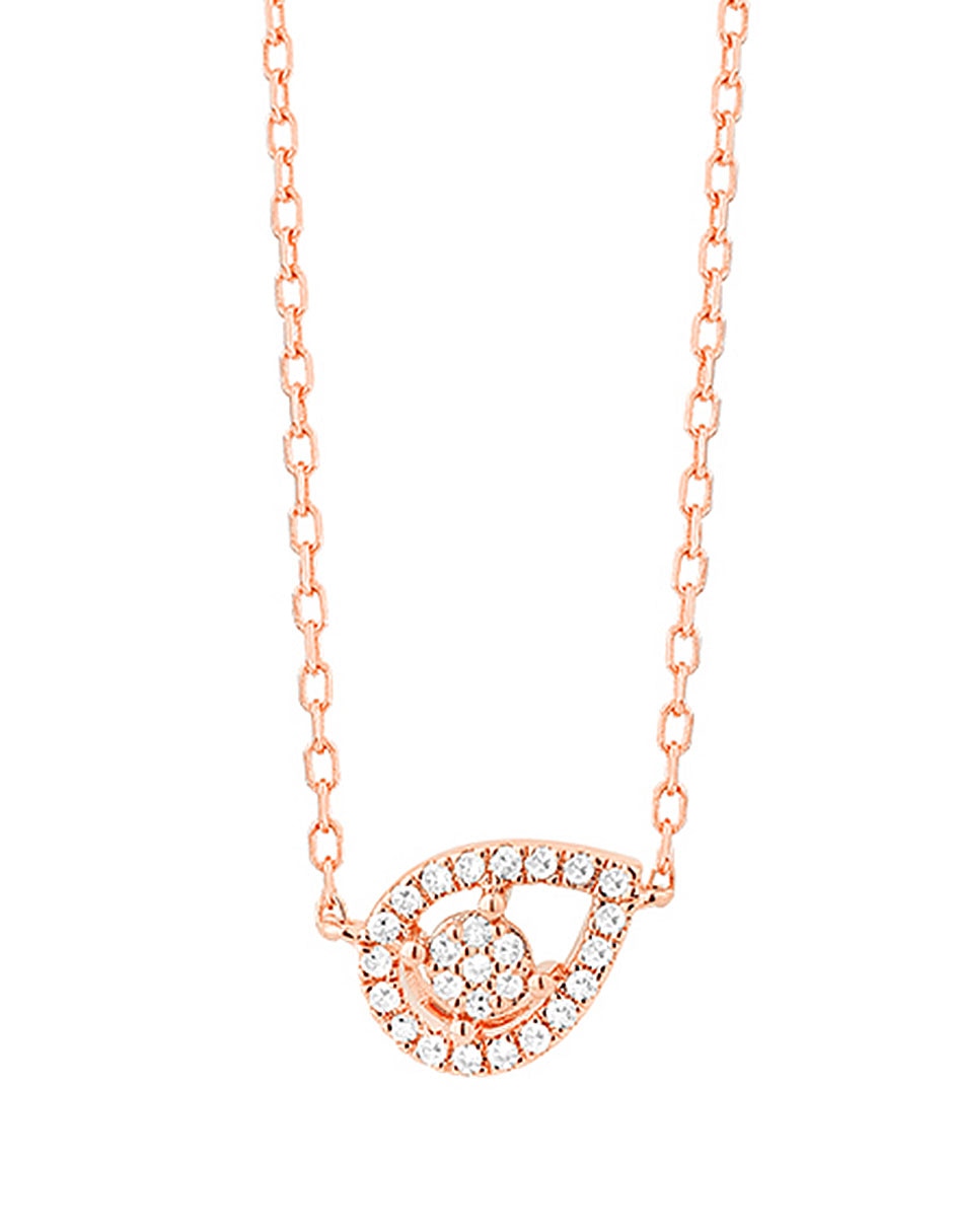 Colgante Y Dije de gota smart de oro rosa 14 K
