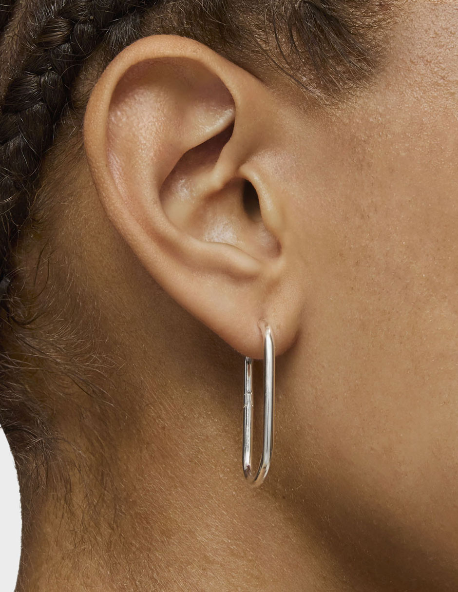 Aretes de aro Sweet Dolls de plata P 925 con acabado baño de oro 6
