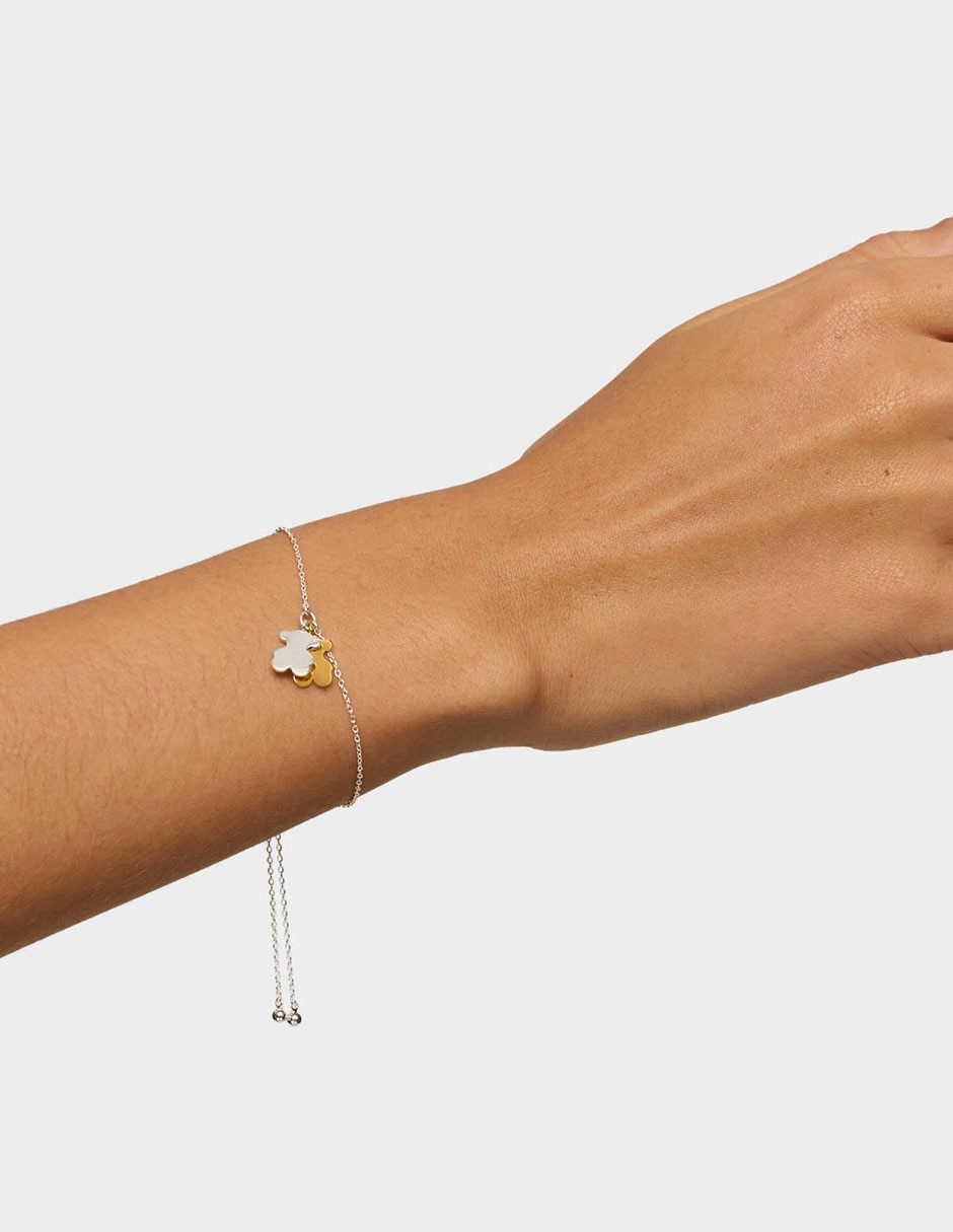 Pulsera de plata P 925 Sweet Dolls con acabado liso 5