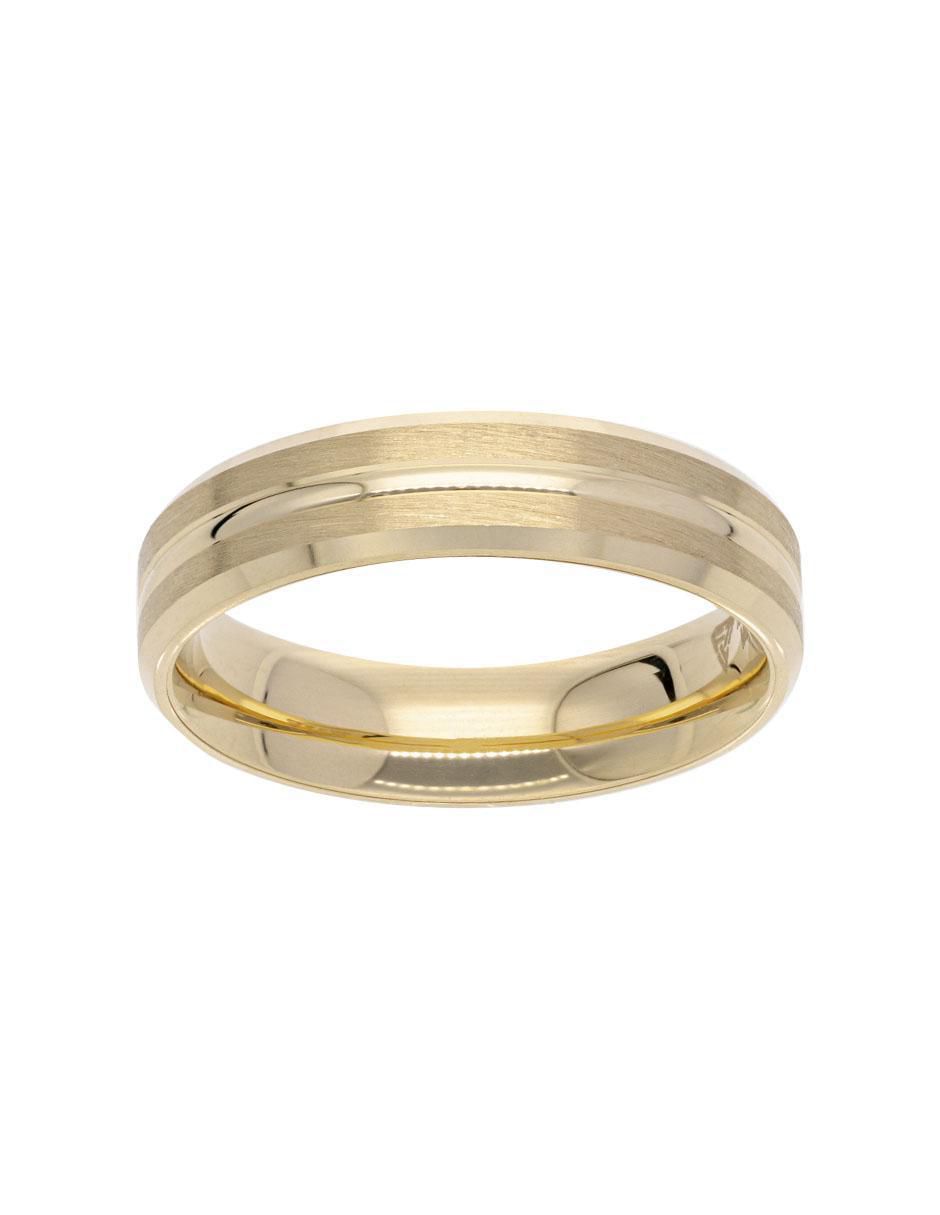 Anillo 14 k de oro brillante 2