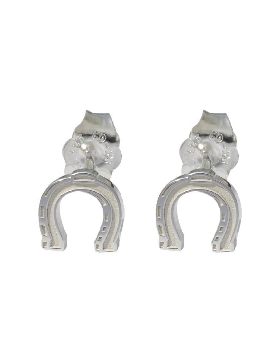 Broqueles de caballo Elegancia Equina de plata P 925 con acabado brillante 2