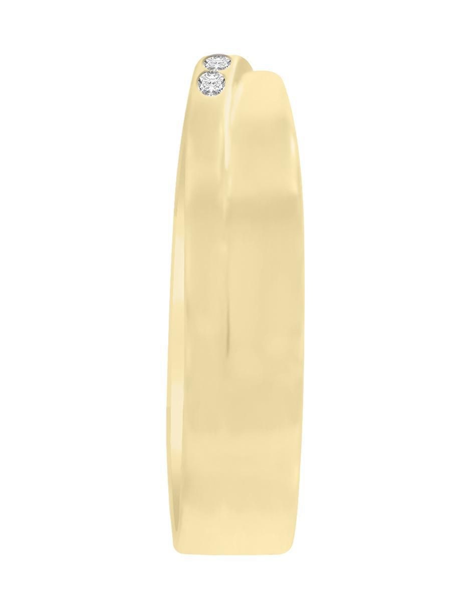 Argolla "de" oro 14 k klamore bernie diamante