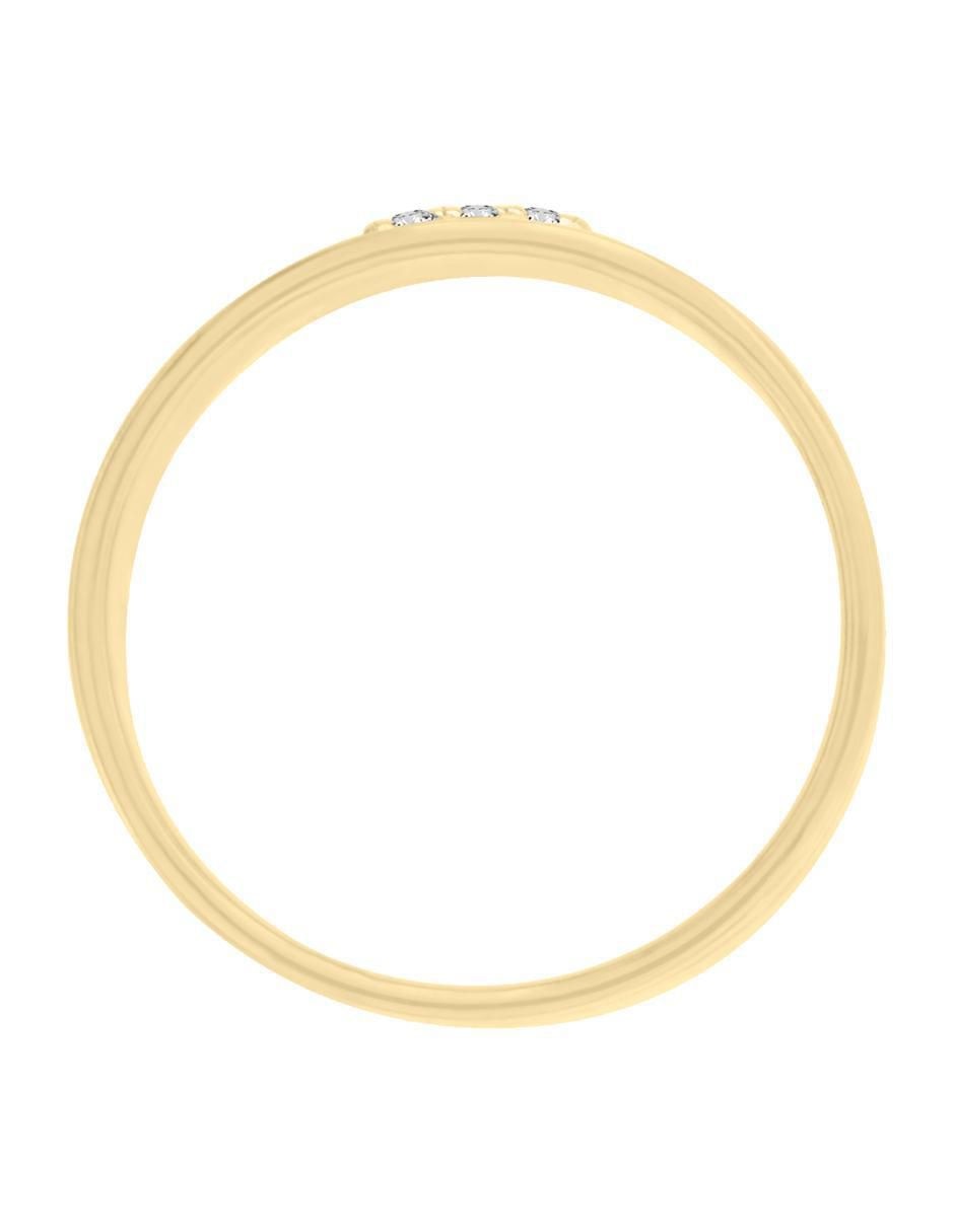 Argolla "de" oro 14 k klamore helena diamante