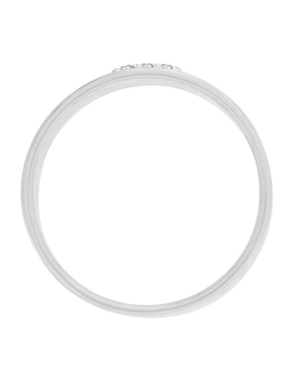 Argolla de oro 14 k Helena diamante 2