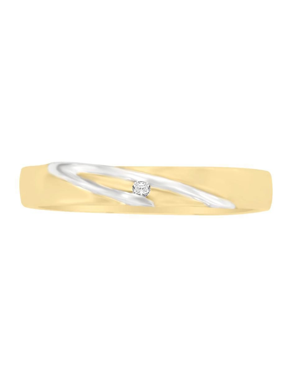 Argolla de oro 14 k Andree diamante Argolla de oro 14 k Andree diamante