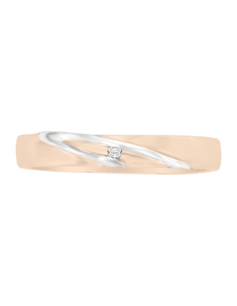 Argolla de oro 14 k Andree diamante Argolla de oro 14 k Andree diamante