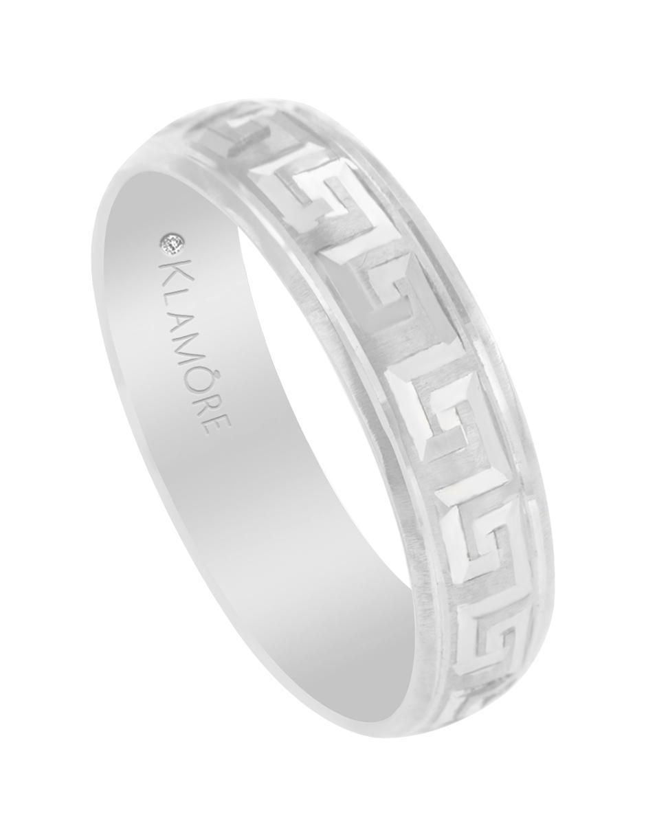 Argolla de oro 14 k Maya 3