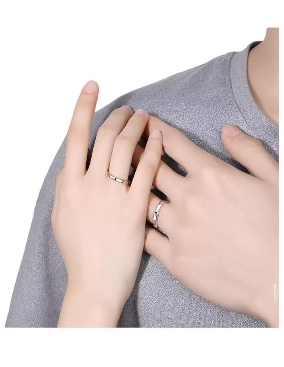 Set anillo P 925 de plata brillante 4