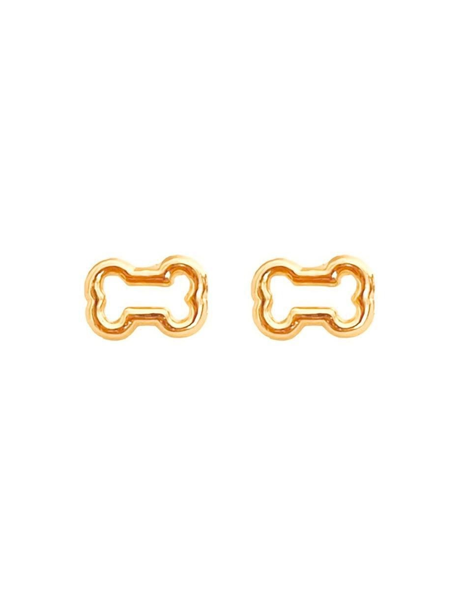 Broqueles de hueso de oro con acabado brillante Broqueles de hueso de oro con acabado brillante