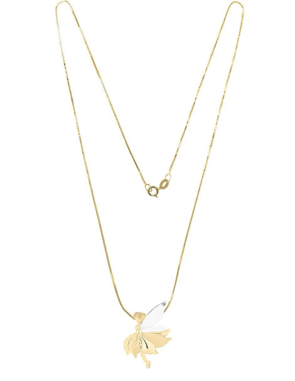 Colgante y dije "de" hada fianelli celin sin temática "de" oro 14 k diamante