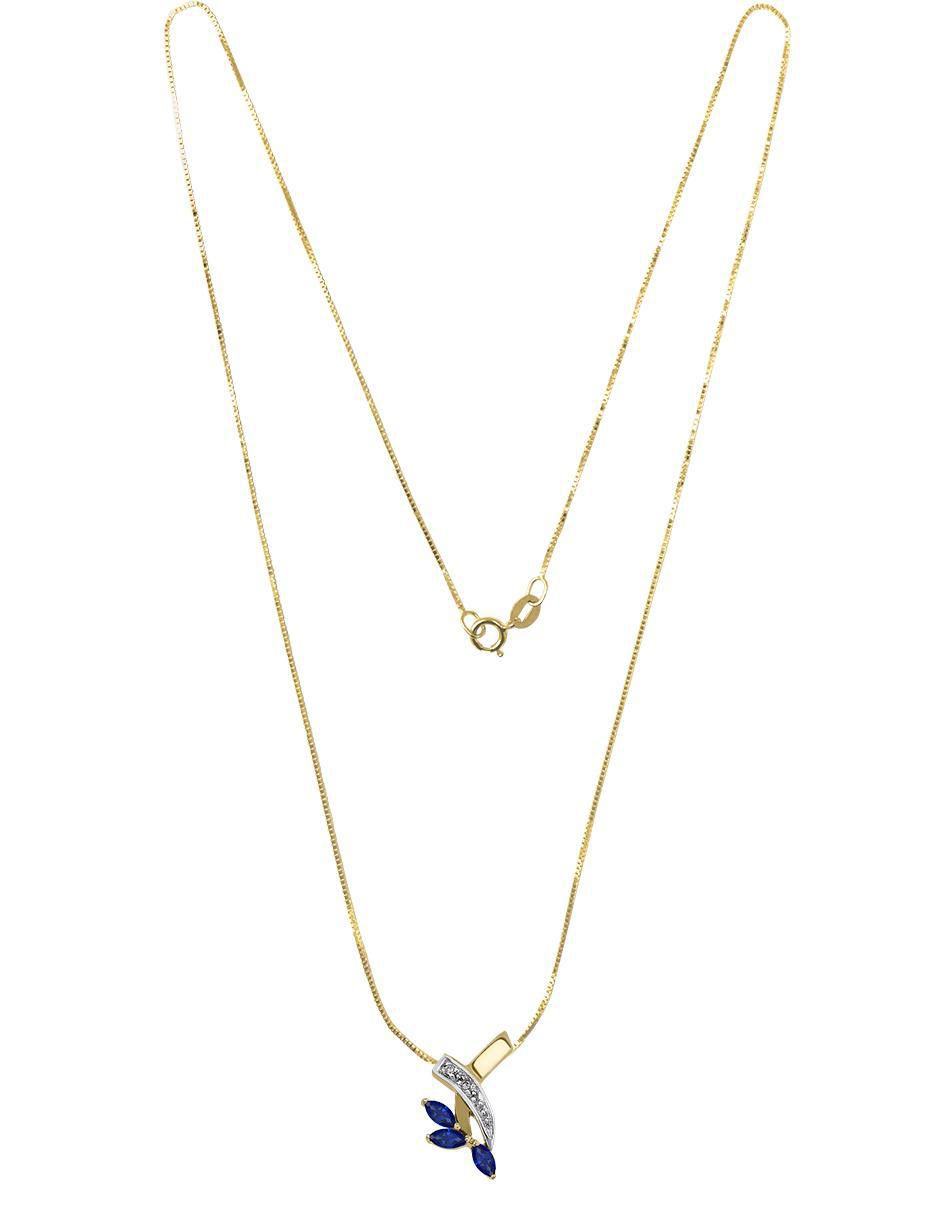 Colgante Y Dije praga de oro amarillo 14 K 2