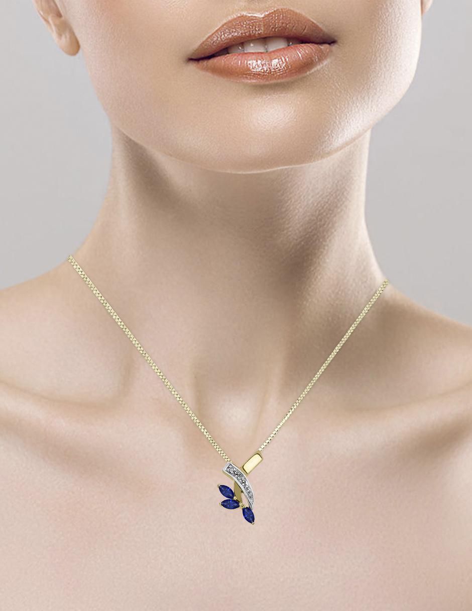 Colgante Y Dije praga de oro amarillo 14 K 3