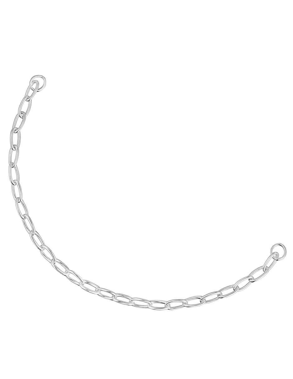 Pulsera de plata P 925 Hold Oval con acabado liso 3