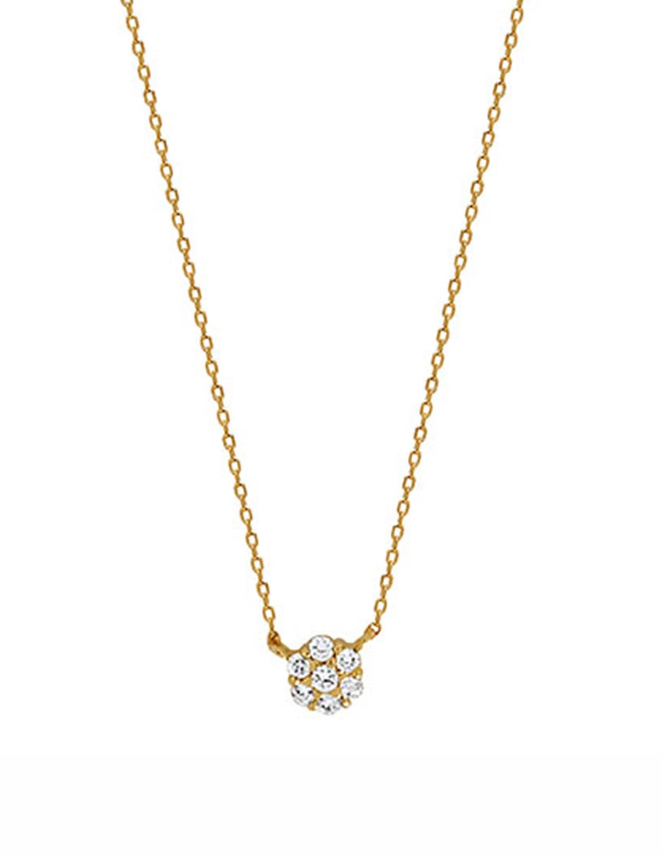 Collar de esfera Icon de oro 14 K 2
