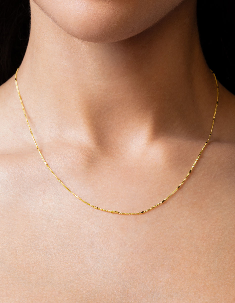 Collar Torsal de oro 14 K 2