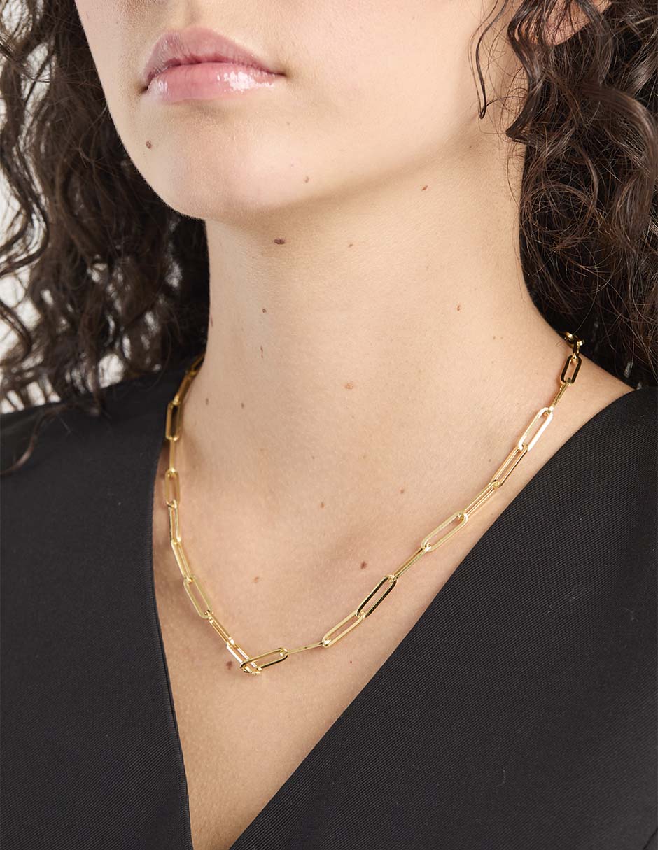 Cadena de oro amarillo 14 K 3