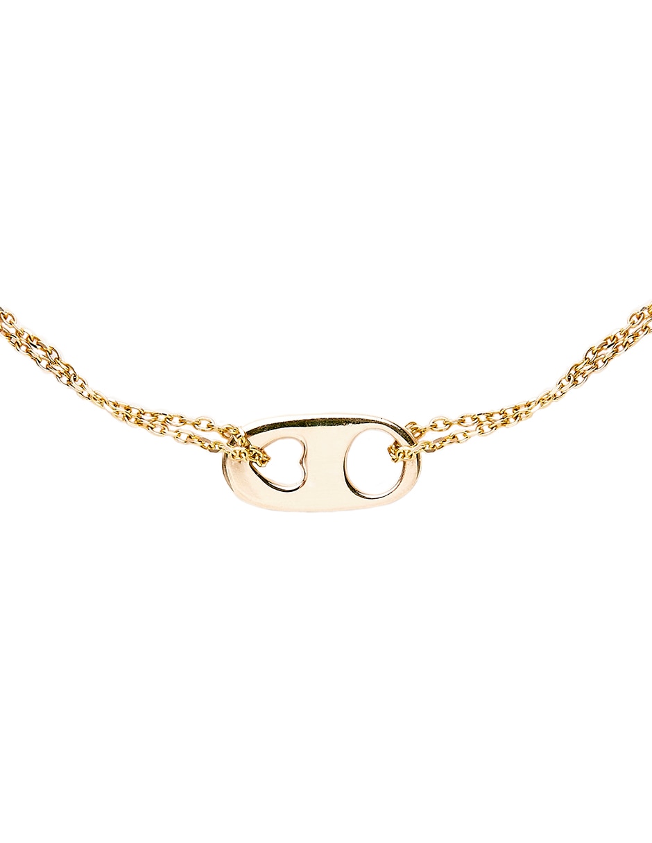 Pulsera de oro 14 k Arene Bracelet con acabado pulido 2
