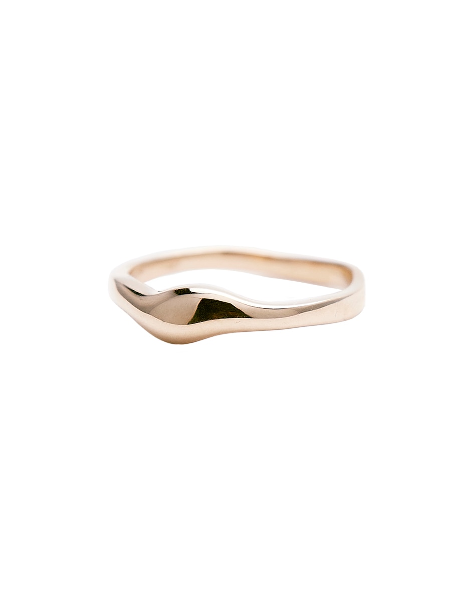 Anillo Magma Ring 14 k de oro amarillo pulido 2
