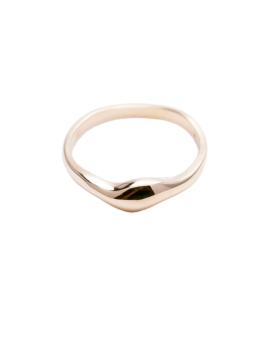 Anillo Magma Ring 14 k de oro amarillo pulido 3