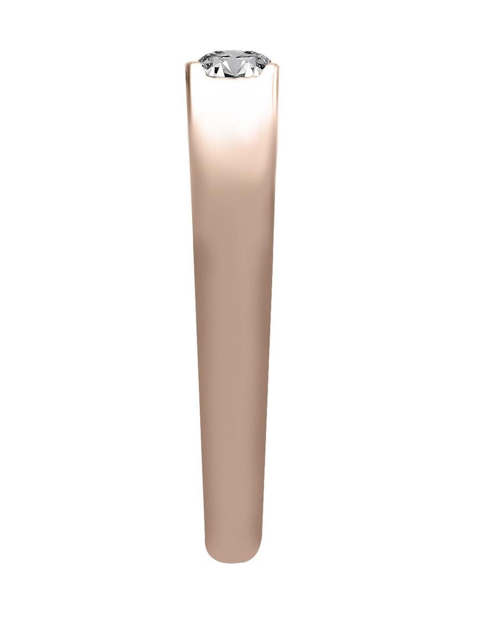 Solitario de oro 14 k Capell diamante 4