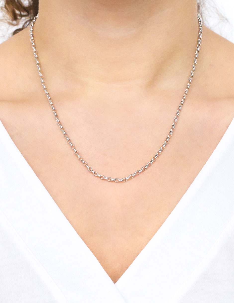 Collar de eslabones de plata P 925 3