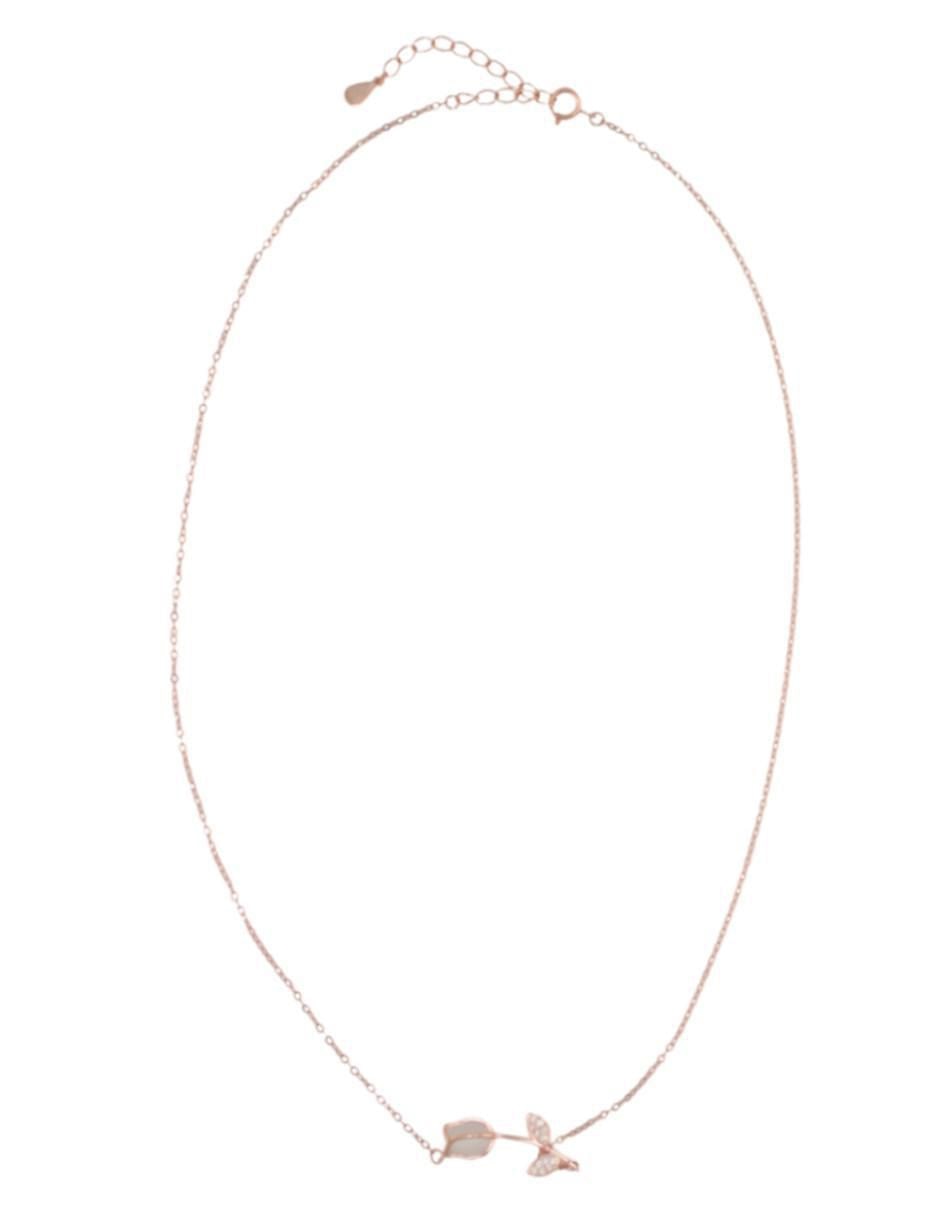 Collar de flor de plata P 925 2