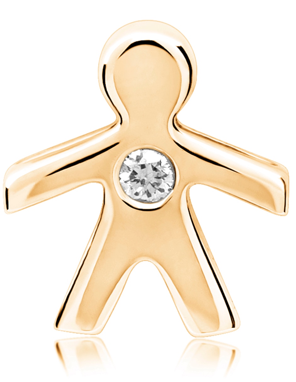 Dije de niño familia feliz de oro 14 K Dije de niño familia feliz de oro 14 K