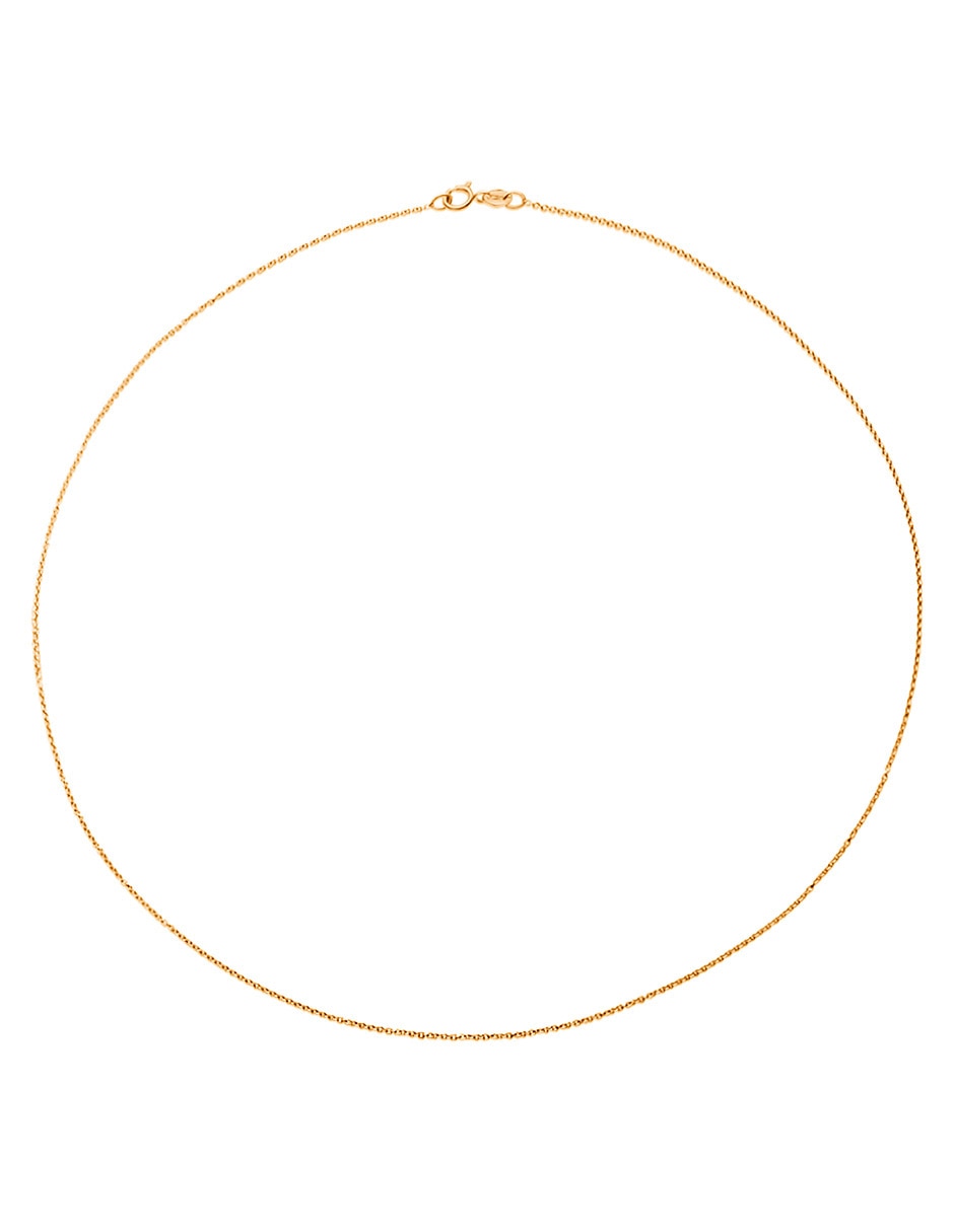 Cadena Familia Feliz de oro 14 k 3