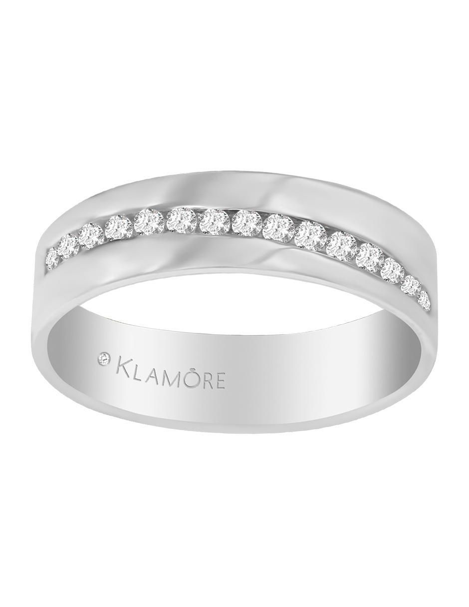 Argolla de oro 14 k Fabia diamante